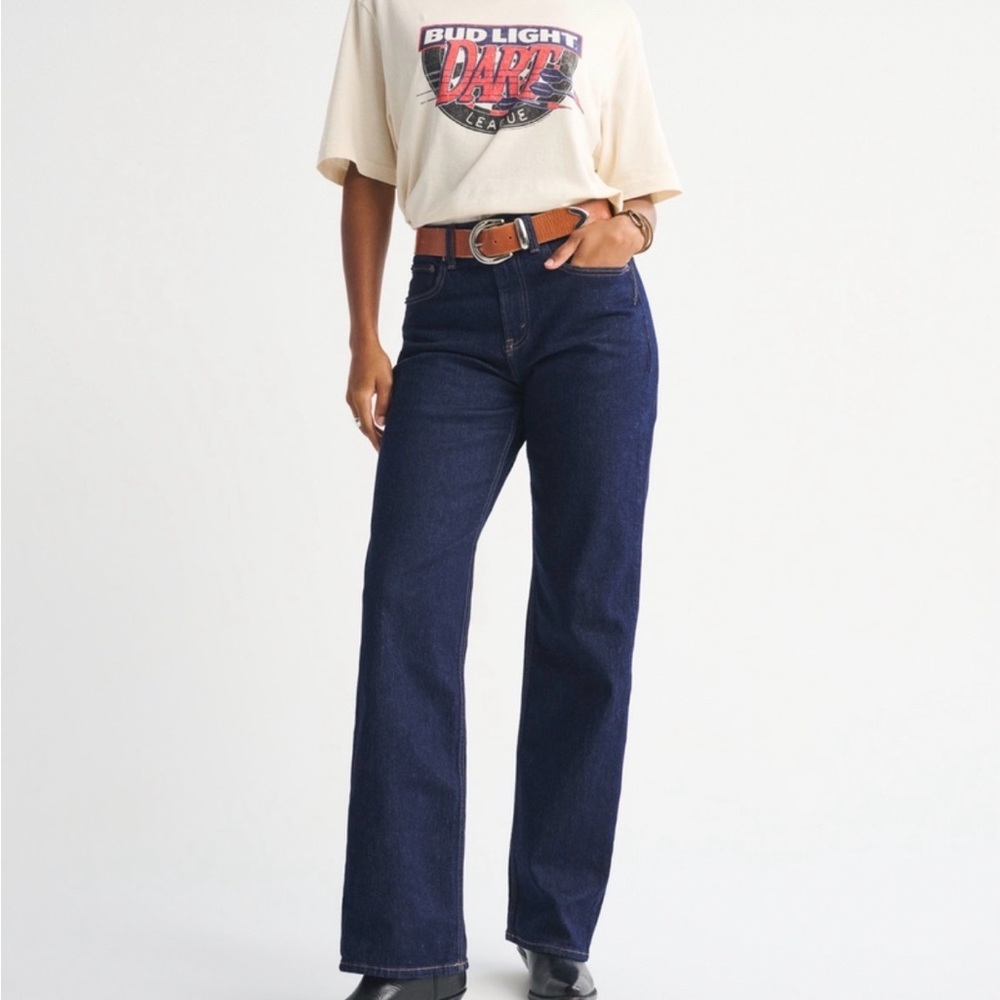 Abercrombie & Fitch 90s relaxed Jean high rise